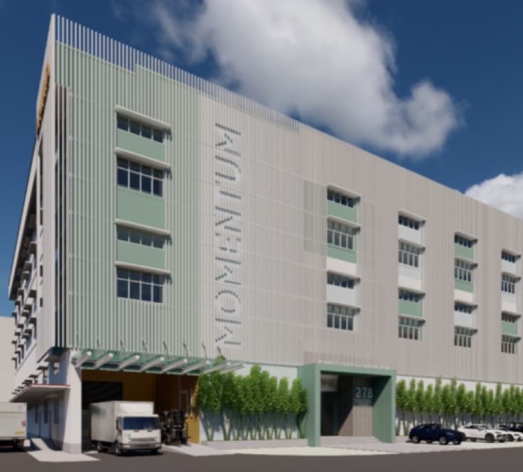 Company facility building